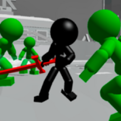 Stickman Killing Zombie 3D
