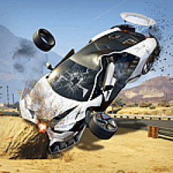 Action driving game